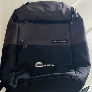 Apex Black Backpack Sleek Durable Design